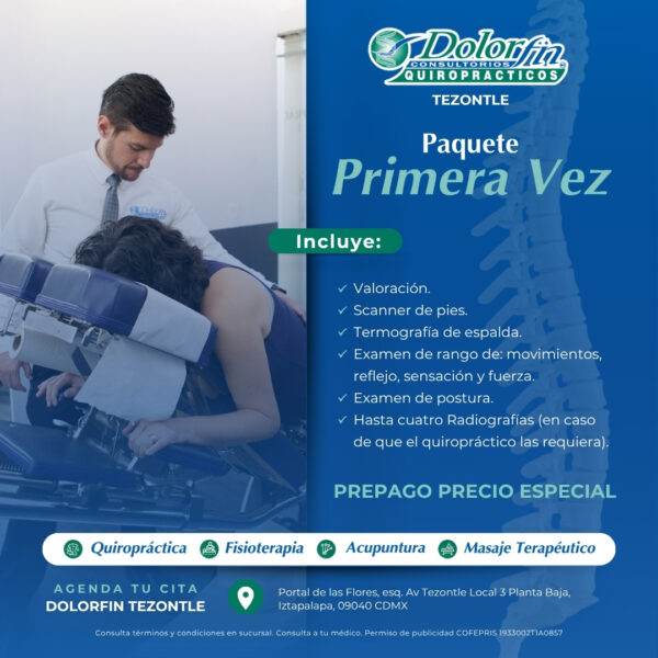 Dolorfin Primera Consulta – Sucursal Tezontle